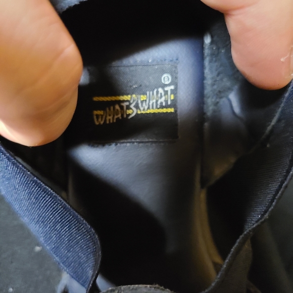 What’s What canvas and suede sandals - Picture 2 of 3